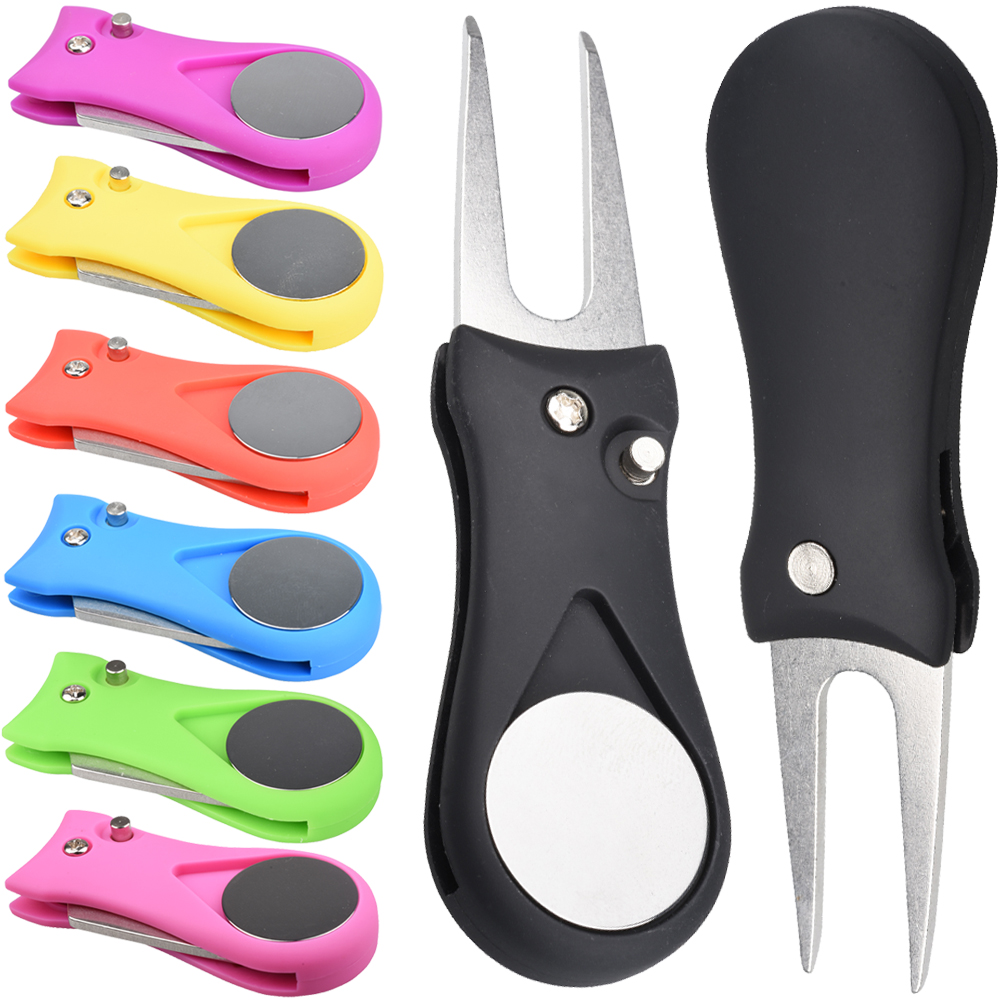 Divot Repair Tool - 1PCS พับกอล์ฟ Divot ซ่อมเครื่องมือ Switchblade PITCH