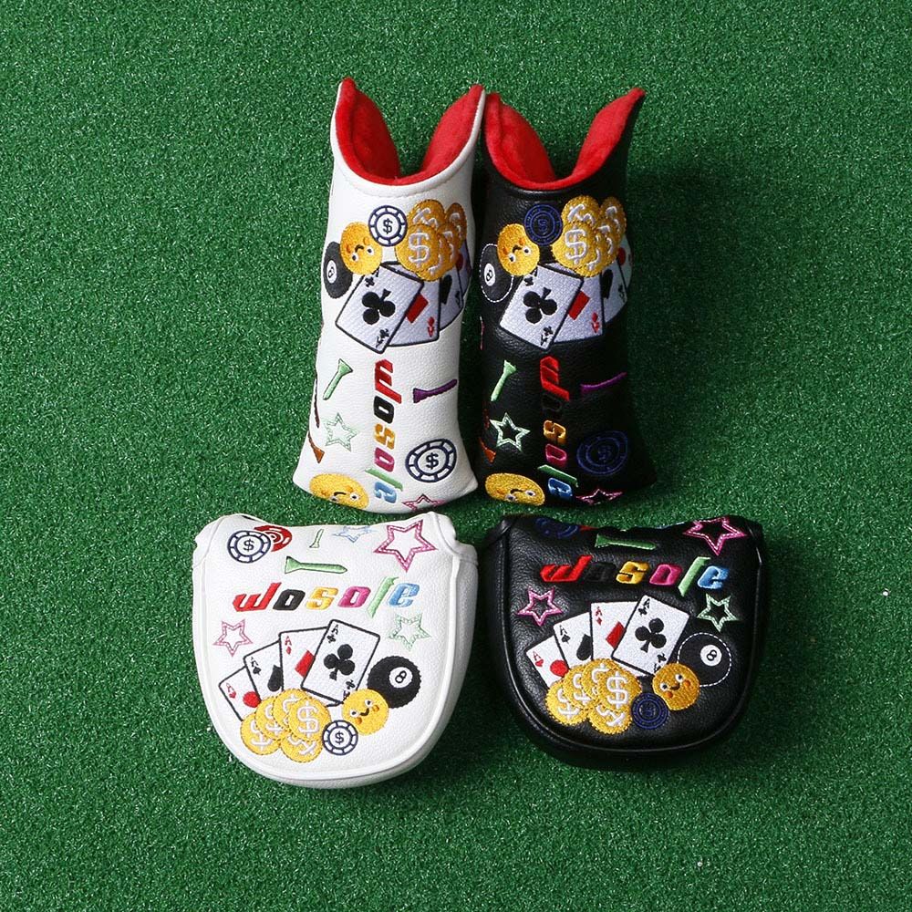 Putter Mallet Blade - ปลอกคลุมหัวไม้กอล์ฟ ปลอกคลุมหัวไม้กอล์ฟแบบ Mallet ปลอกคลุมหัวไม้พัตเตอร์แบบ Blade ปลอกป้องกันหัวไม้พัตเตอร์