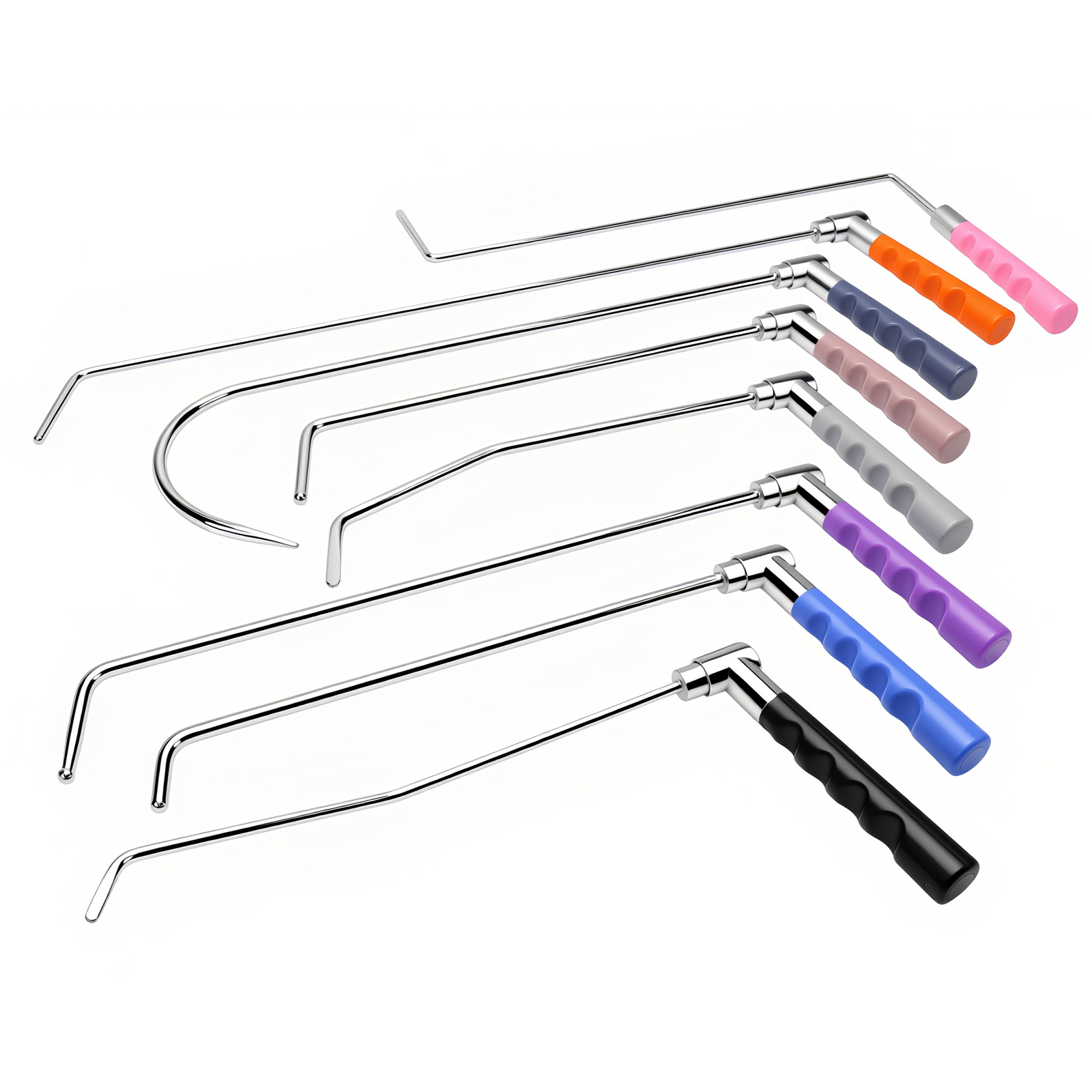 Divot Repair Tool - ชุดแท่งซ่อมรอยบุ๋ม PDR 8 ชิ้น พร้อม 360