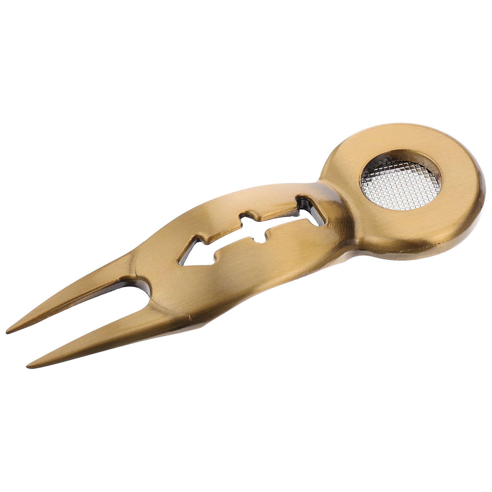 Divot Repair Tool - เครื่องมือซ่อมรอยบุบบนสนามกอล์ฟแบบโลหะ พร้อมที่ทำเครื่องหมายลูกกอล์ฟ แบบพกพา ของขวัญสุดพิเศษ