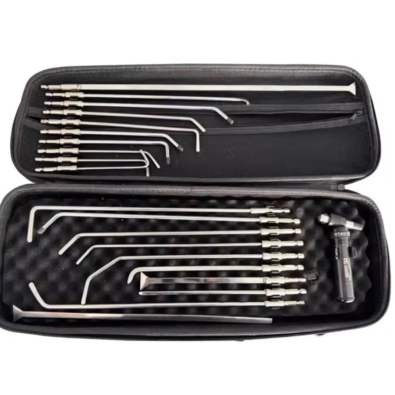 Divot Repair Tool - ชุดอุปกรณ์ซ่อมรอยบุ๋มแบบไม่ทำสี 20 ชิ้น พร้อมเครื่องมือถอดเร็วสำหรับซ่อมตัวถังรถยนต์