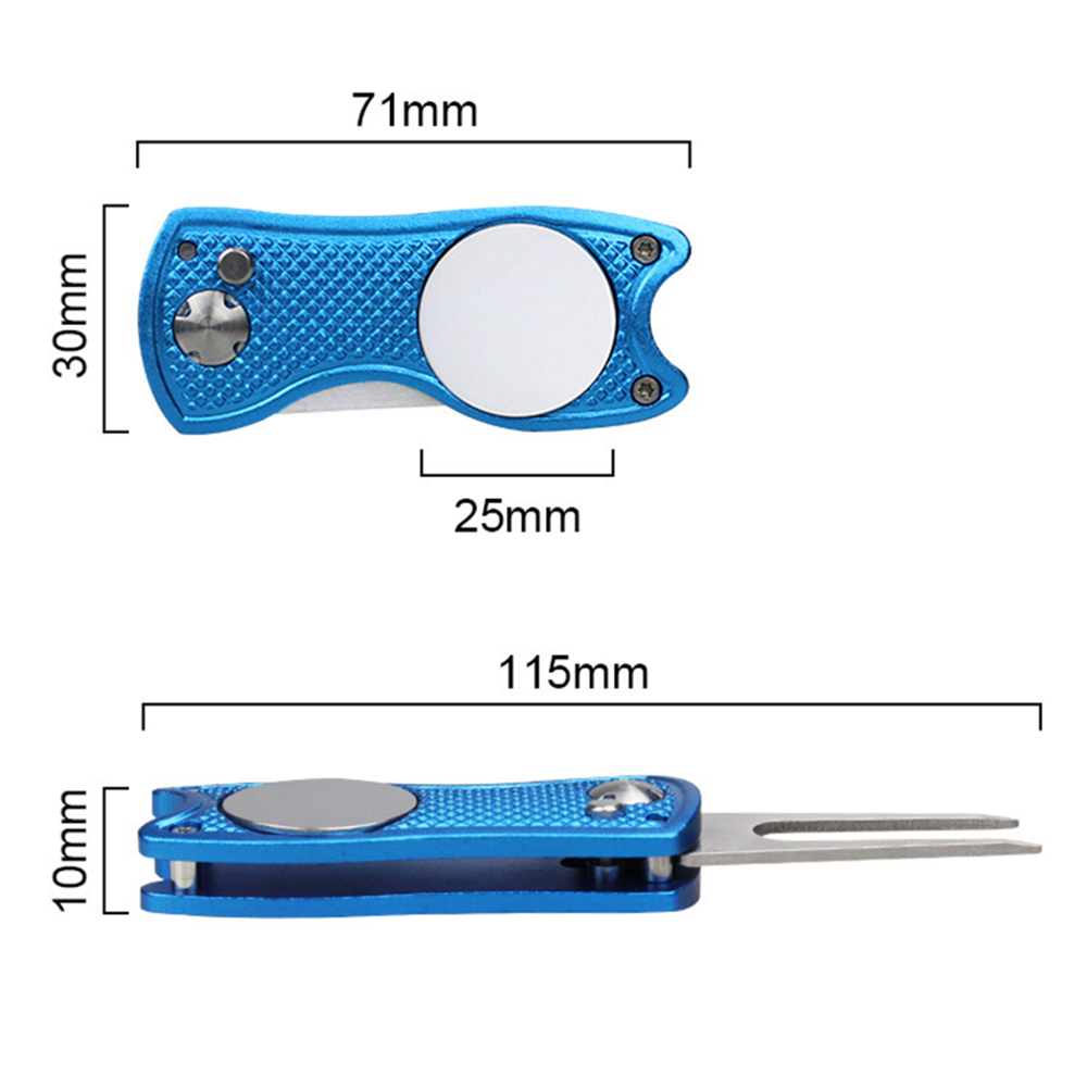 1 Pcs สี Switchblade กอล์ฟ Div - Divot Repair Tool บทวิจารณ์และราคา