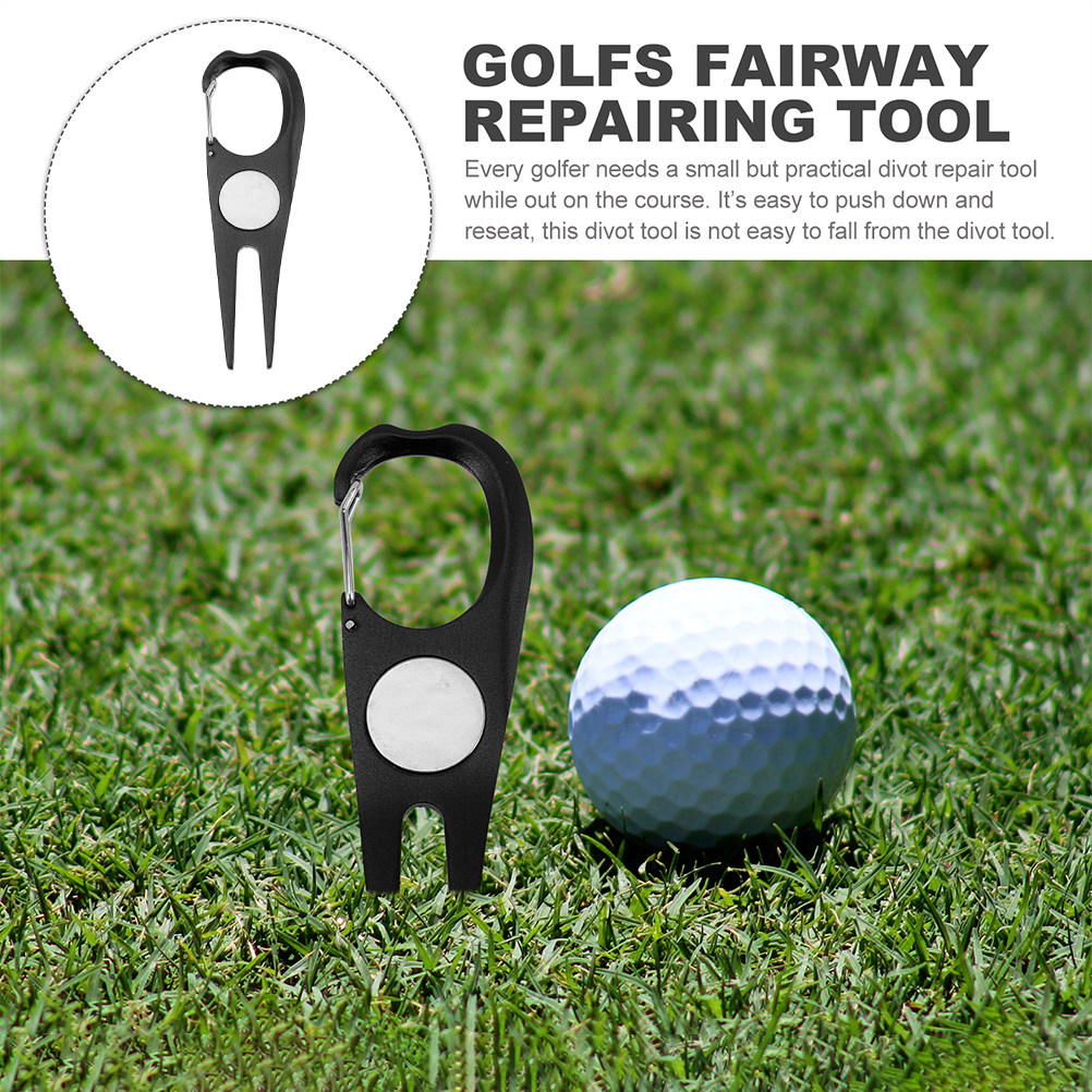เครื่องมือซ่อมรอยบุบสนามกอล์ฟร - Divot Repair Tool บทวิจารณ์และราคา